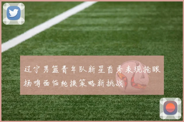 辽宁男篮青年队新星首秀表现抢眼杨鸣面临轮换策略新挑战